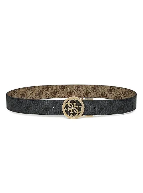 38mm Reversible All-Over Logo Belt