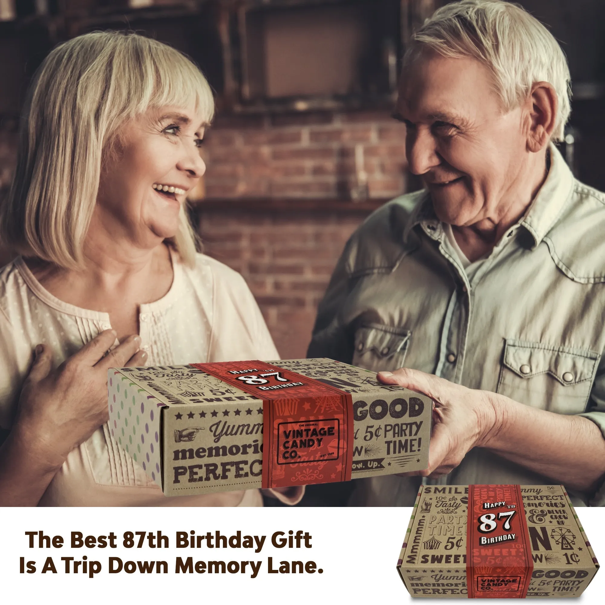 87th Birthday Retro Candy Gift