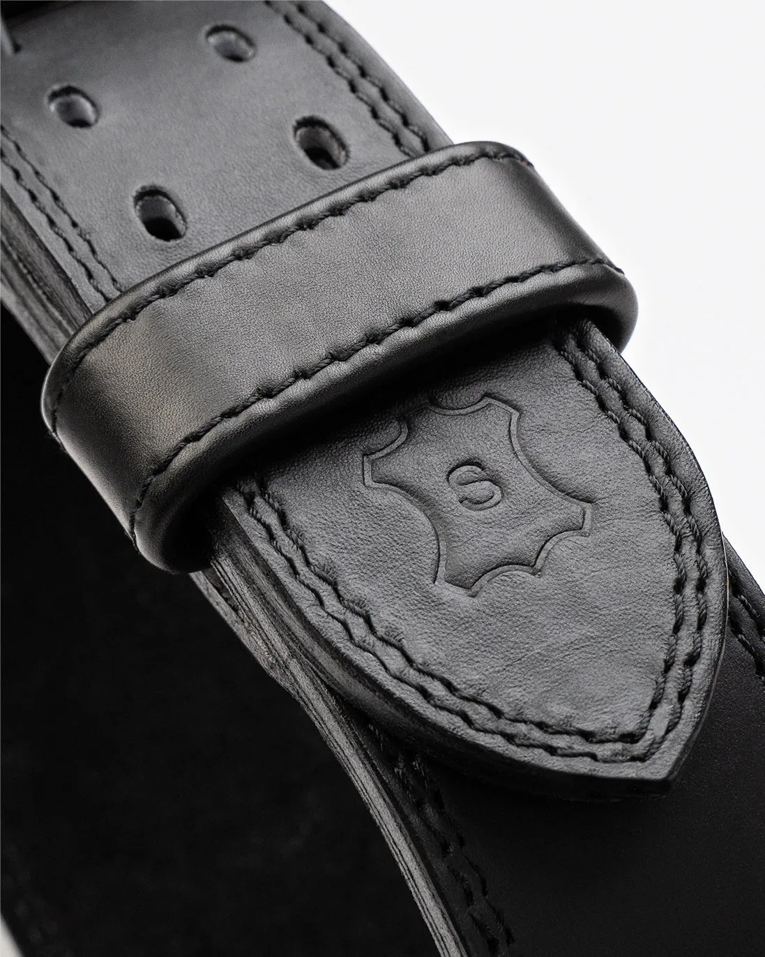 8MM Aniline Leather Lifting Belt