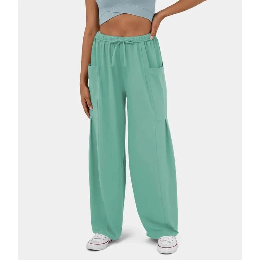 Athleisure Wide Leg Pants - Trendy & Comfortable High Waist Wide-Leg Pants | FITSHINLING