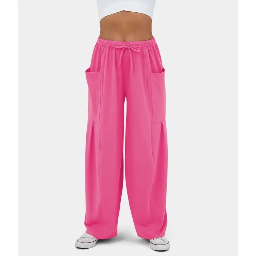 Athleisure Wide Leg Pants - Trendy & Comfortable High Waist Wide-Leg Pants | FITSHINLING