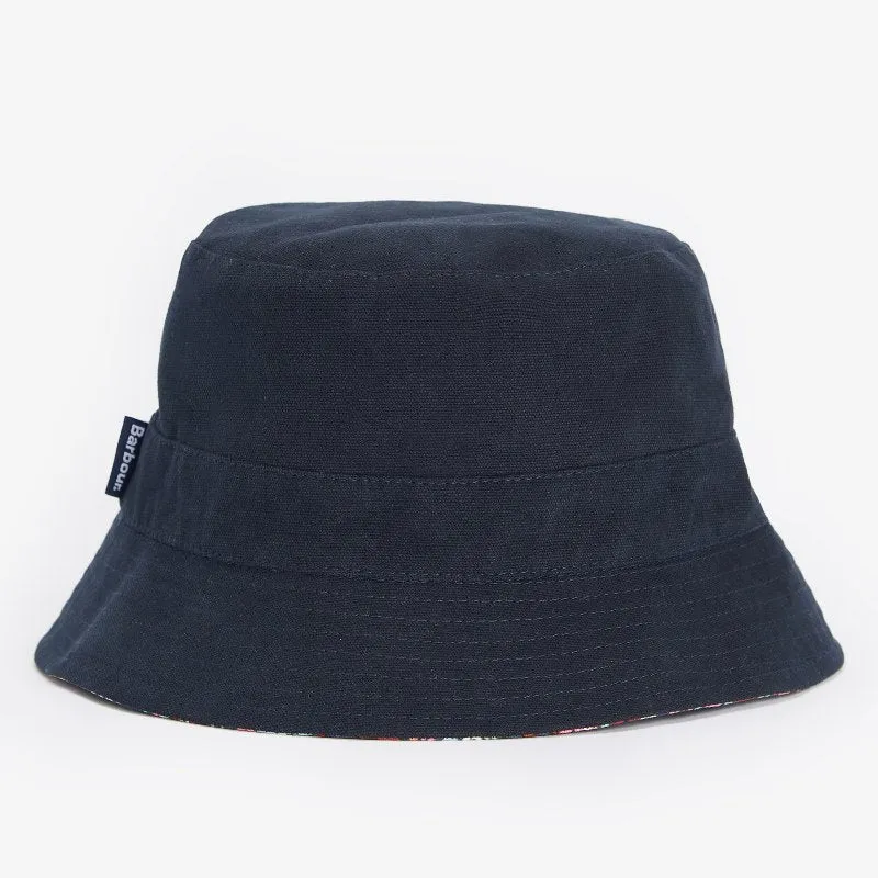 Barbour Adria Reversible Ladies Bucket Hat - Navy