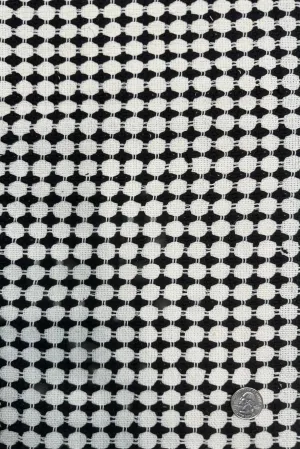 Black White Heavy Cotton COT-010