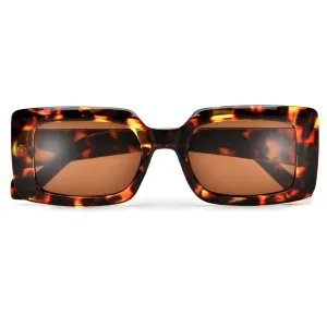 Bold Modern Appeal Rectangular Sunnies