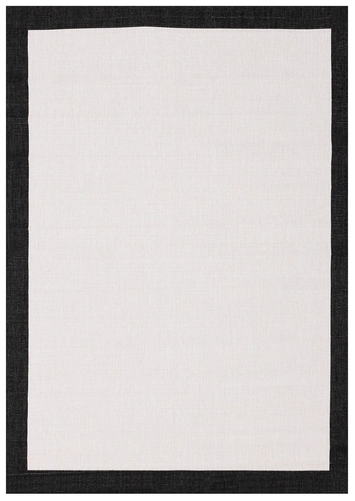 Bristol Black Reversible Indoor / Outdoor Rug