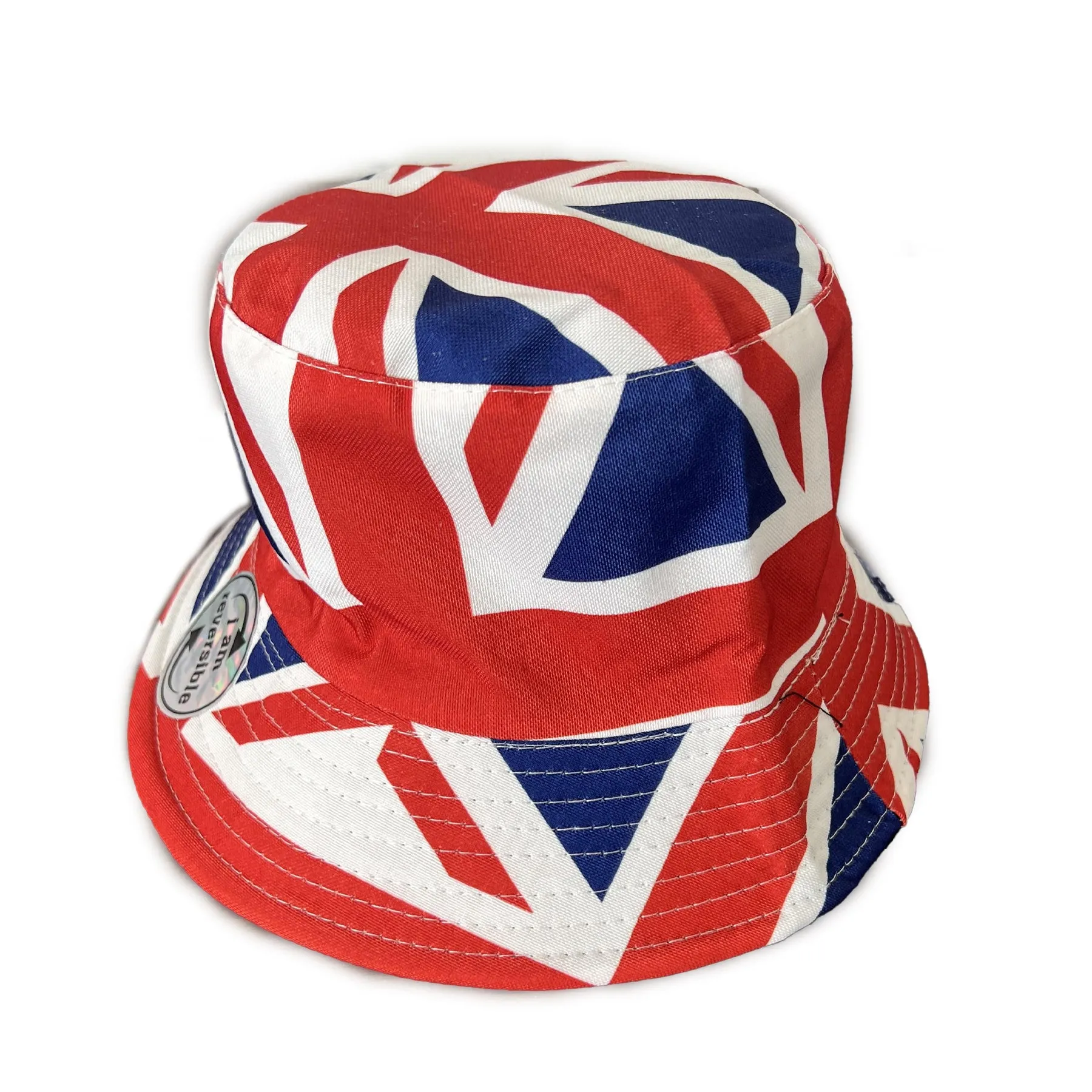 British Adults Bucket Hat V2 | Union Jack Flag Reversible