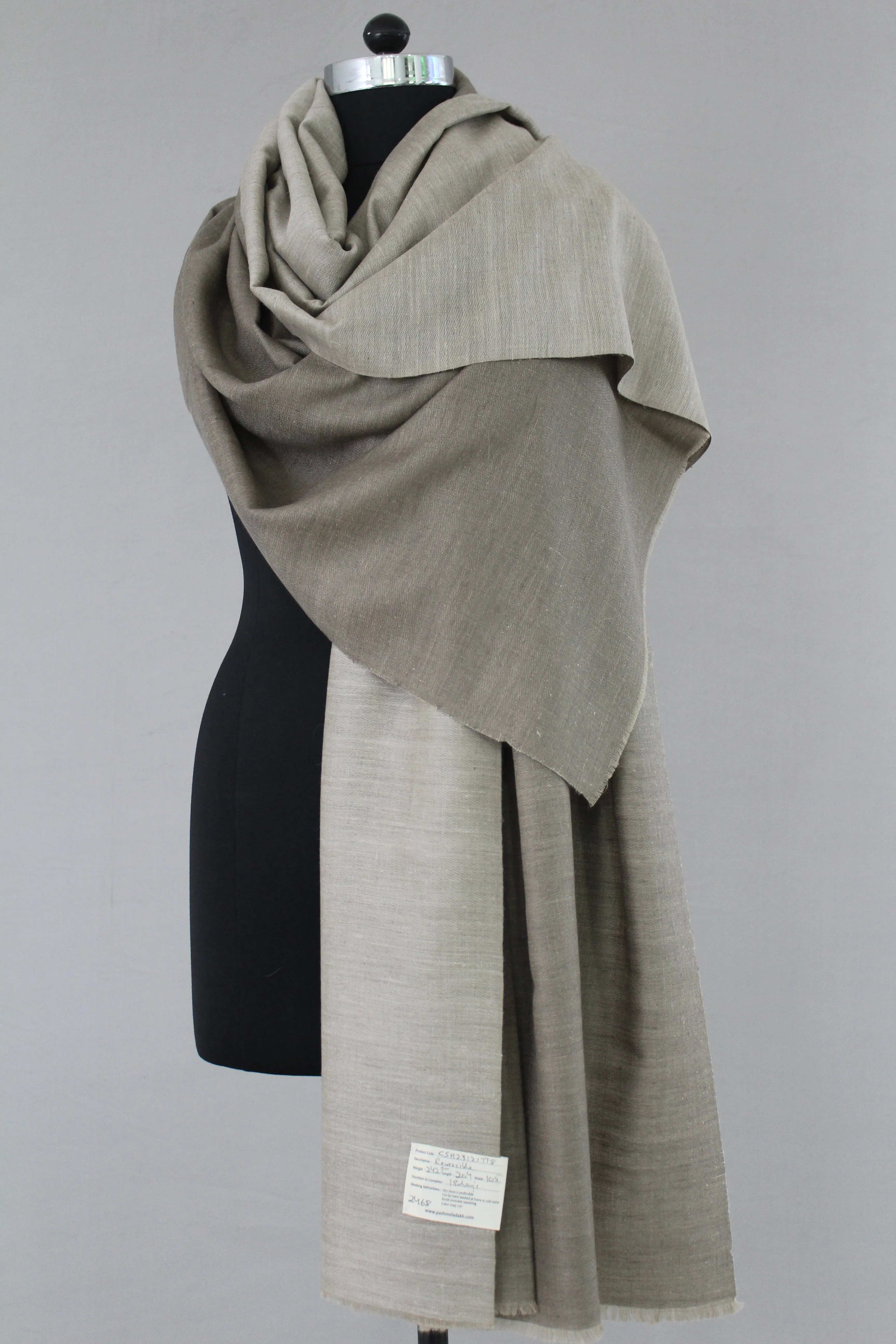 Fareed Reversible Dorukha Cashmere Shawl