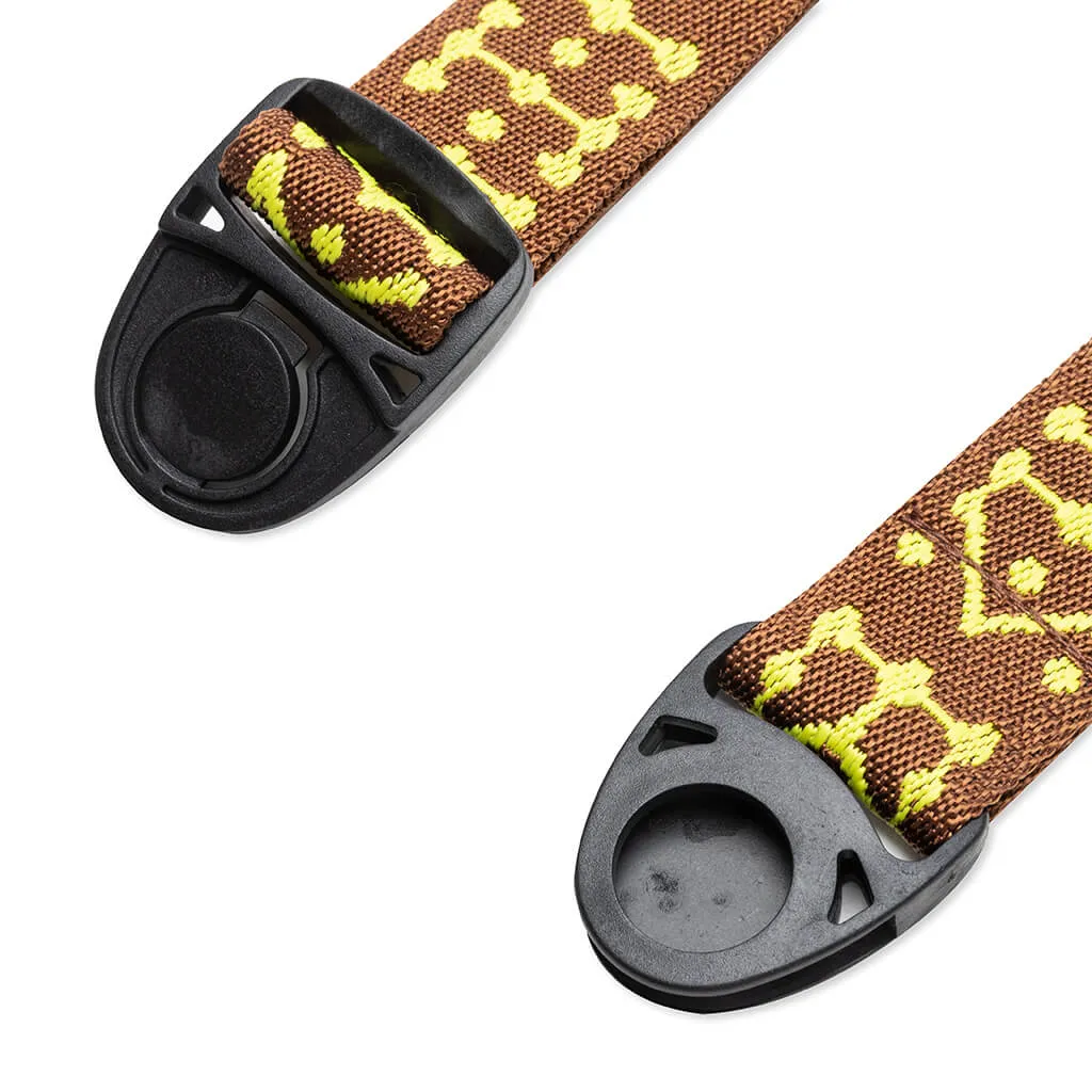 Frogger Woven Belt - Brown