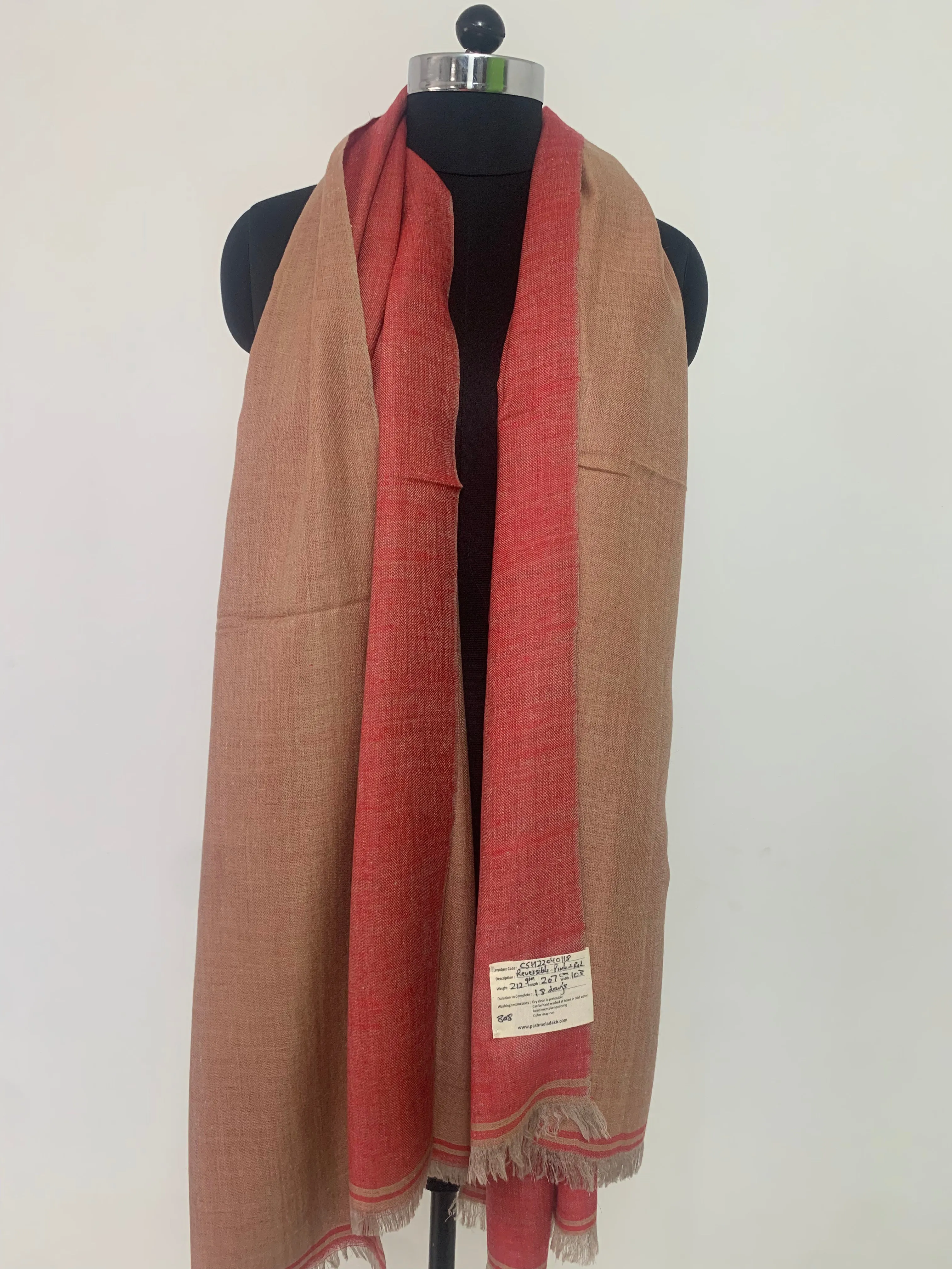 Gelarah Reversible Cashmere Shawl