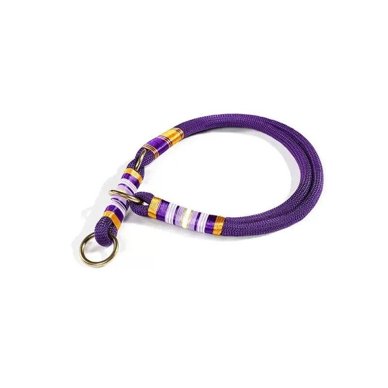 Hand-knitted Braided Rope No Pull Cool Dog Accessories Training Collar