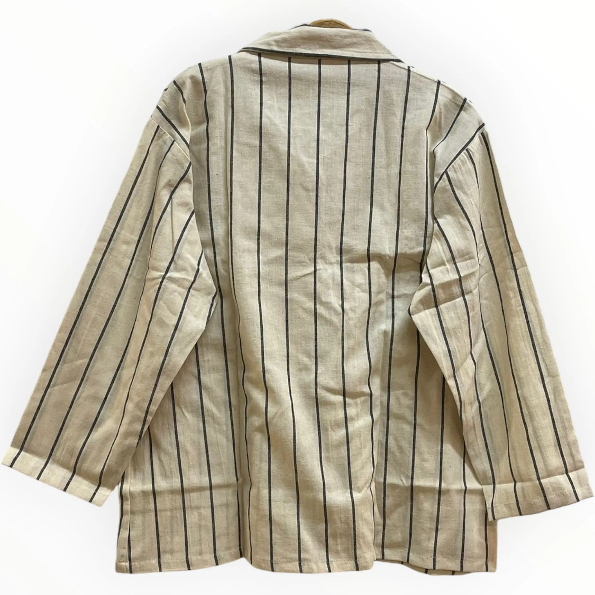 Hand-Woven Linen Men's Shirt