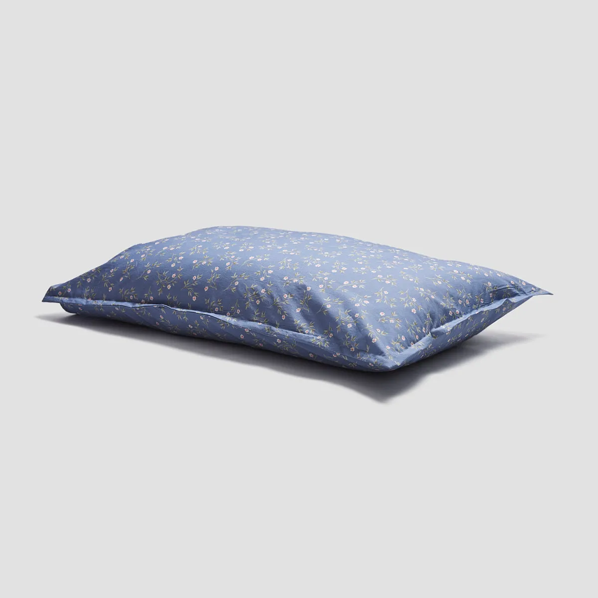 Iris Floral Cotton Pillowcases (Pair)