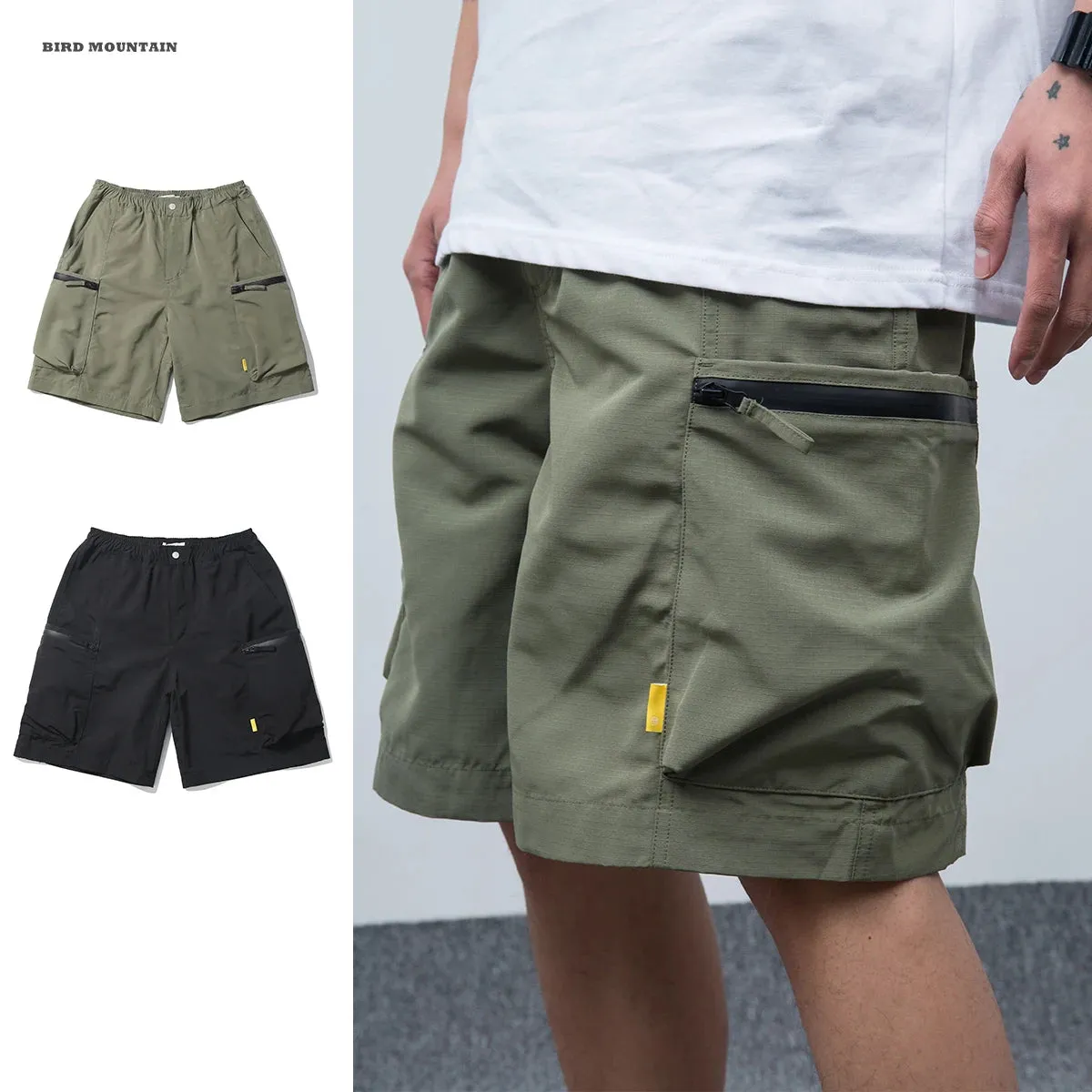 Japanese Streetwear Big Pocket Cargo Shorts - Loose Trend Casual Pants