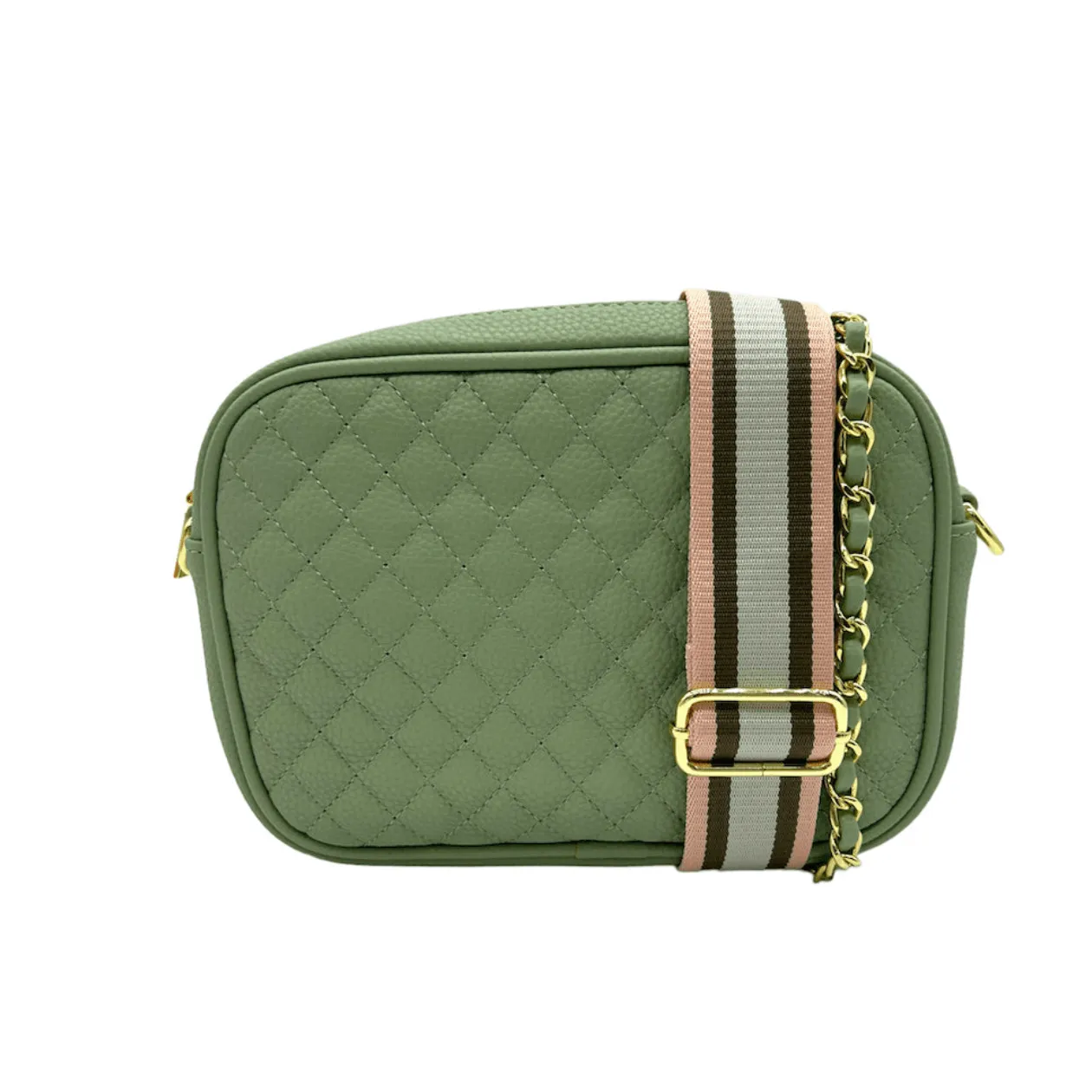 Jenny Stitch Cross Body Bag | Pistachio