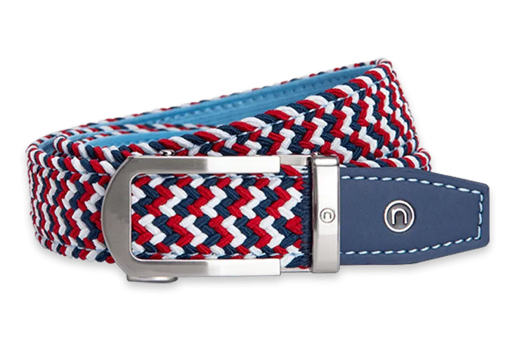 Kid's Braided Liberty, 1 1/8 Strap, Golf Belt