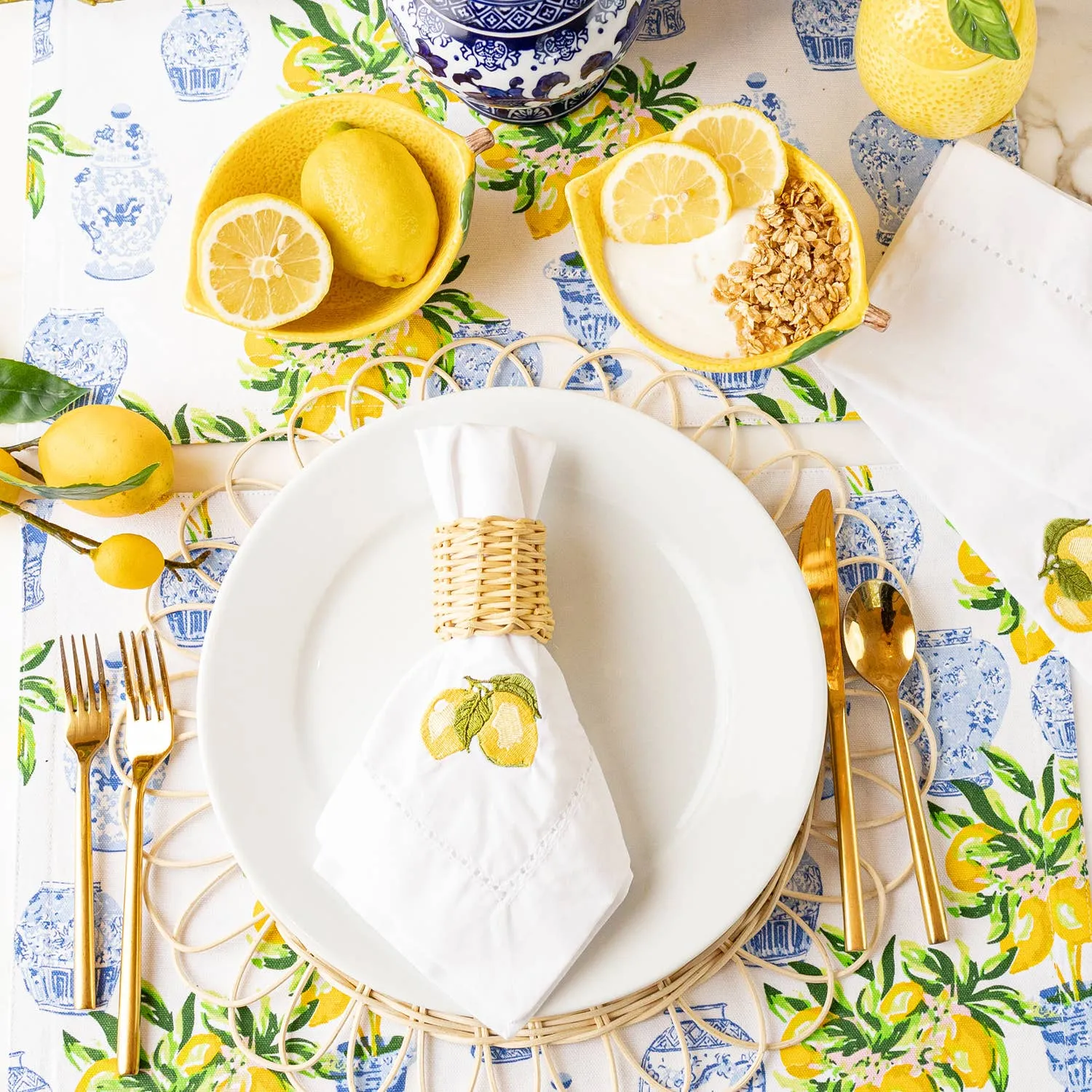 Lemon Ginger Reversible Placemat