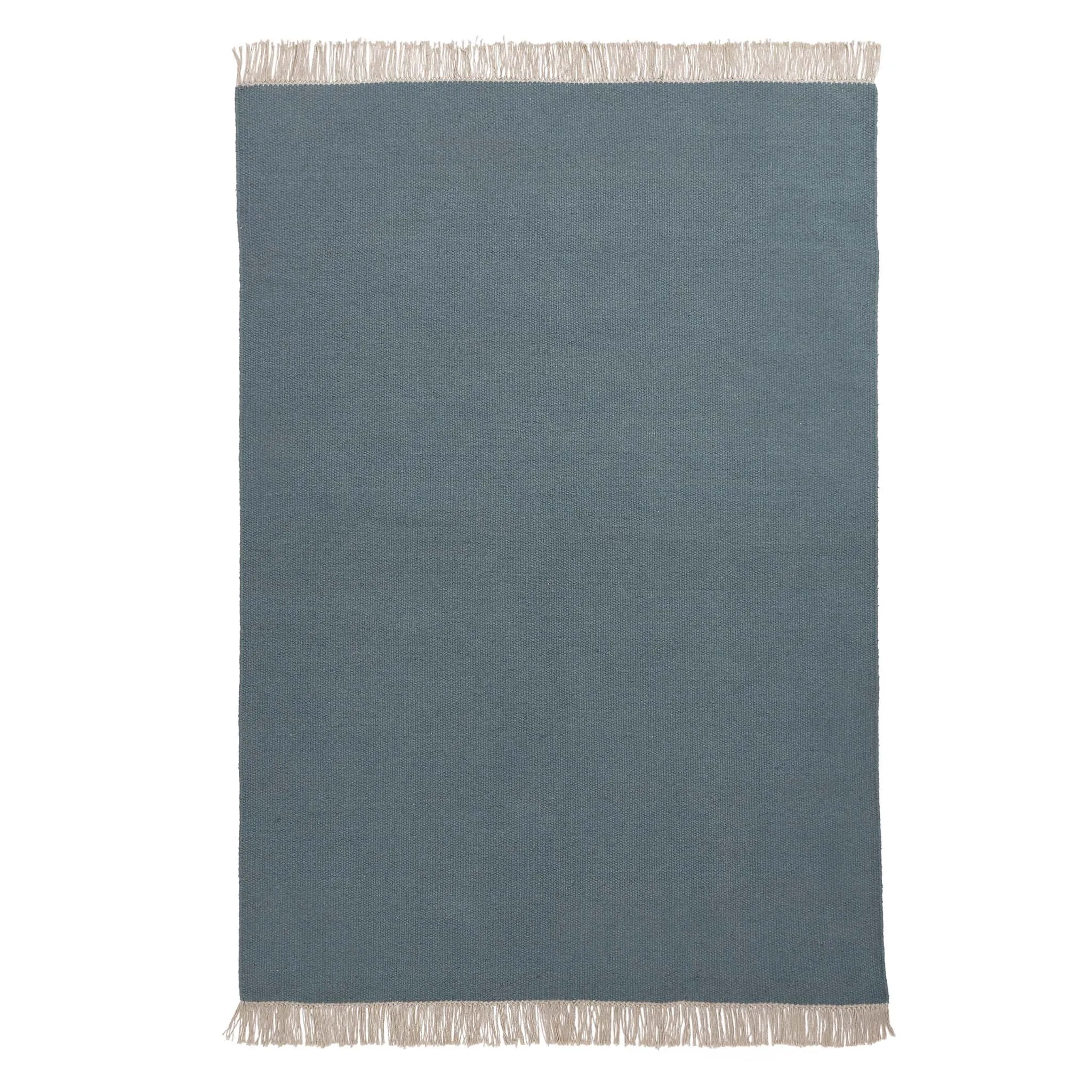 Mano Wool Rug [Green grey]