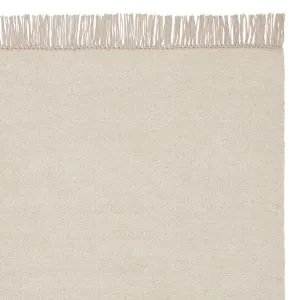 Mano Wool Rug [Natural white]