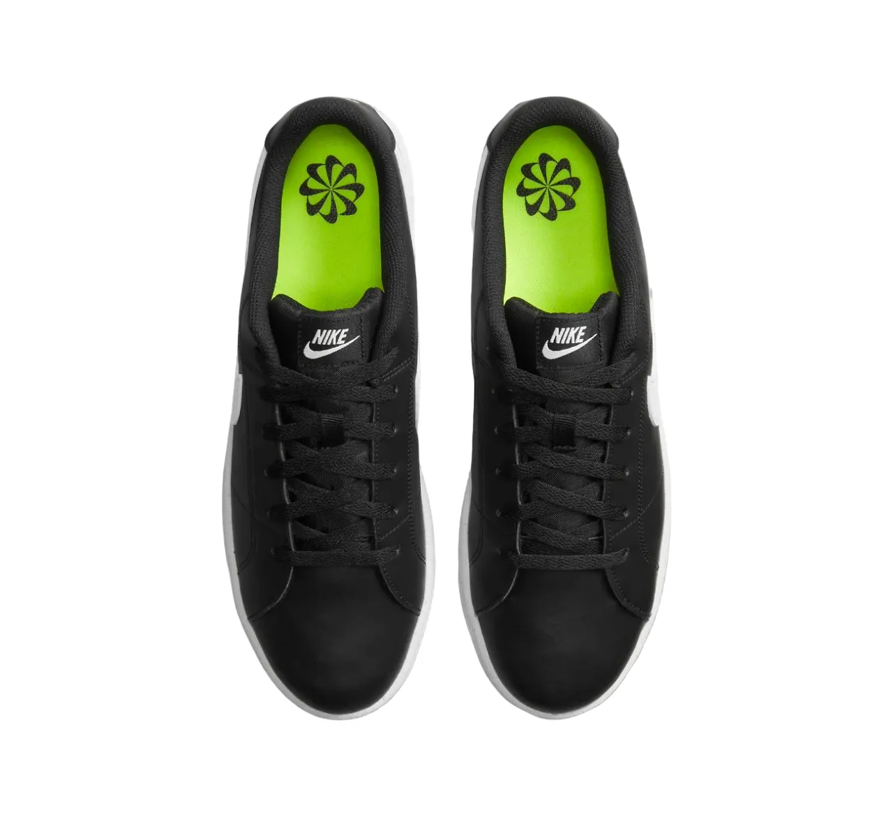 Mens Nike Court Royale 2 Next Nature Black/ White Athletic Shoes