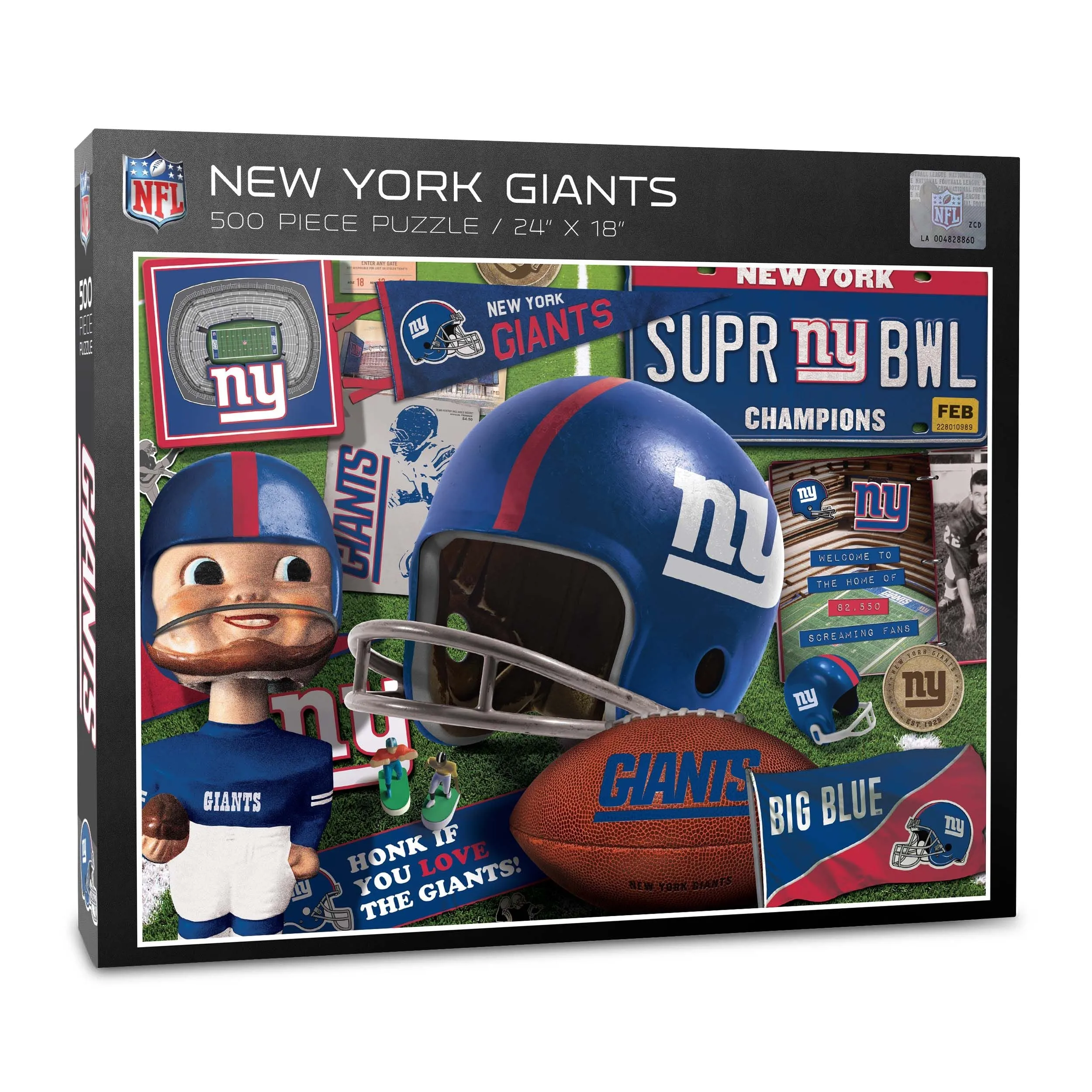 NY Giants - Retro (951438) - 500 Pieces