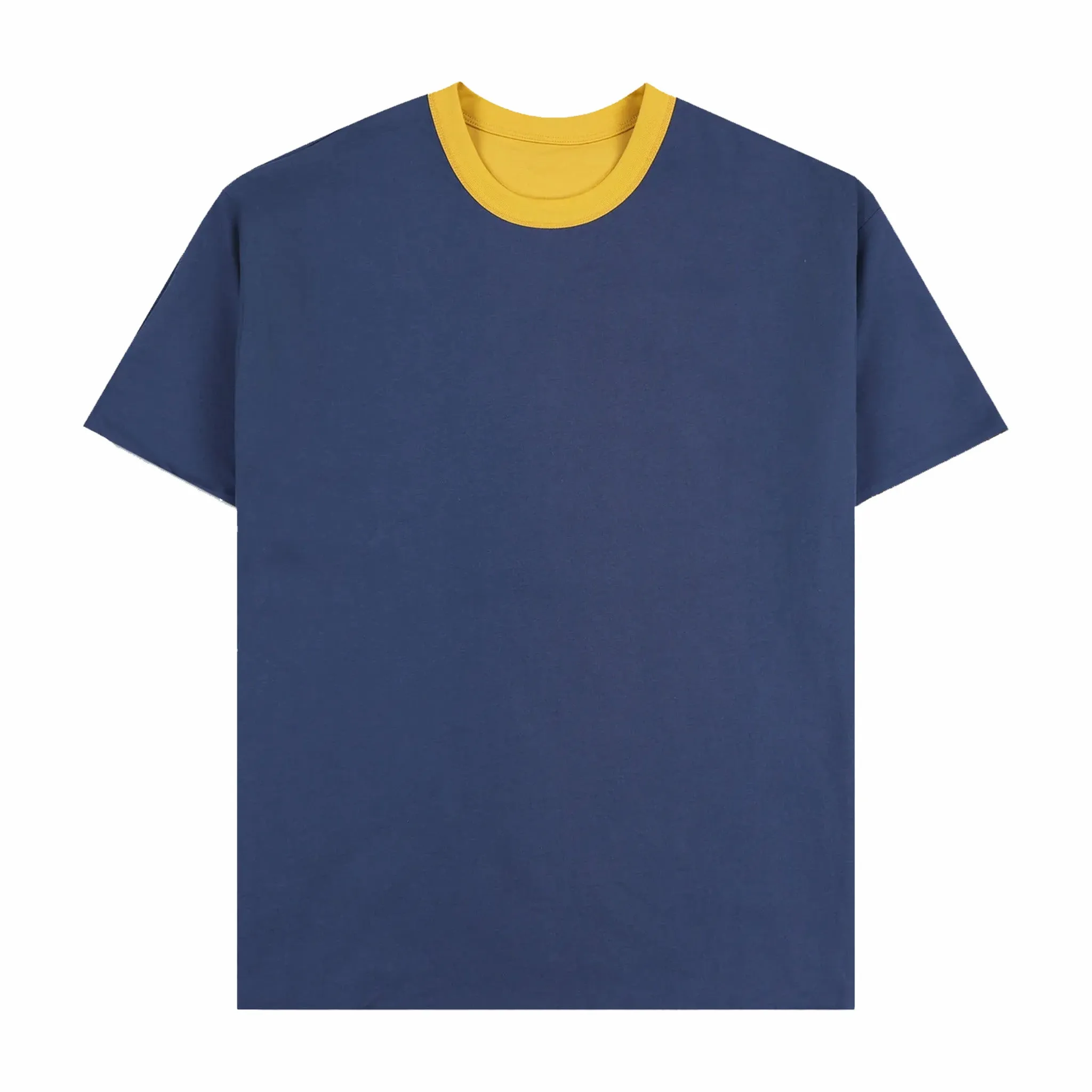 Pleasures Legal Reversible Heavyweight T-Shirt (Navy/Yellow)