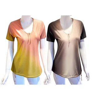 Reversible & Adjustable V-Neck Top