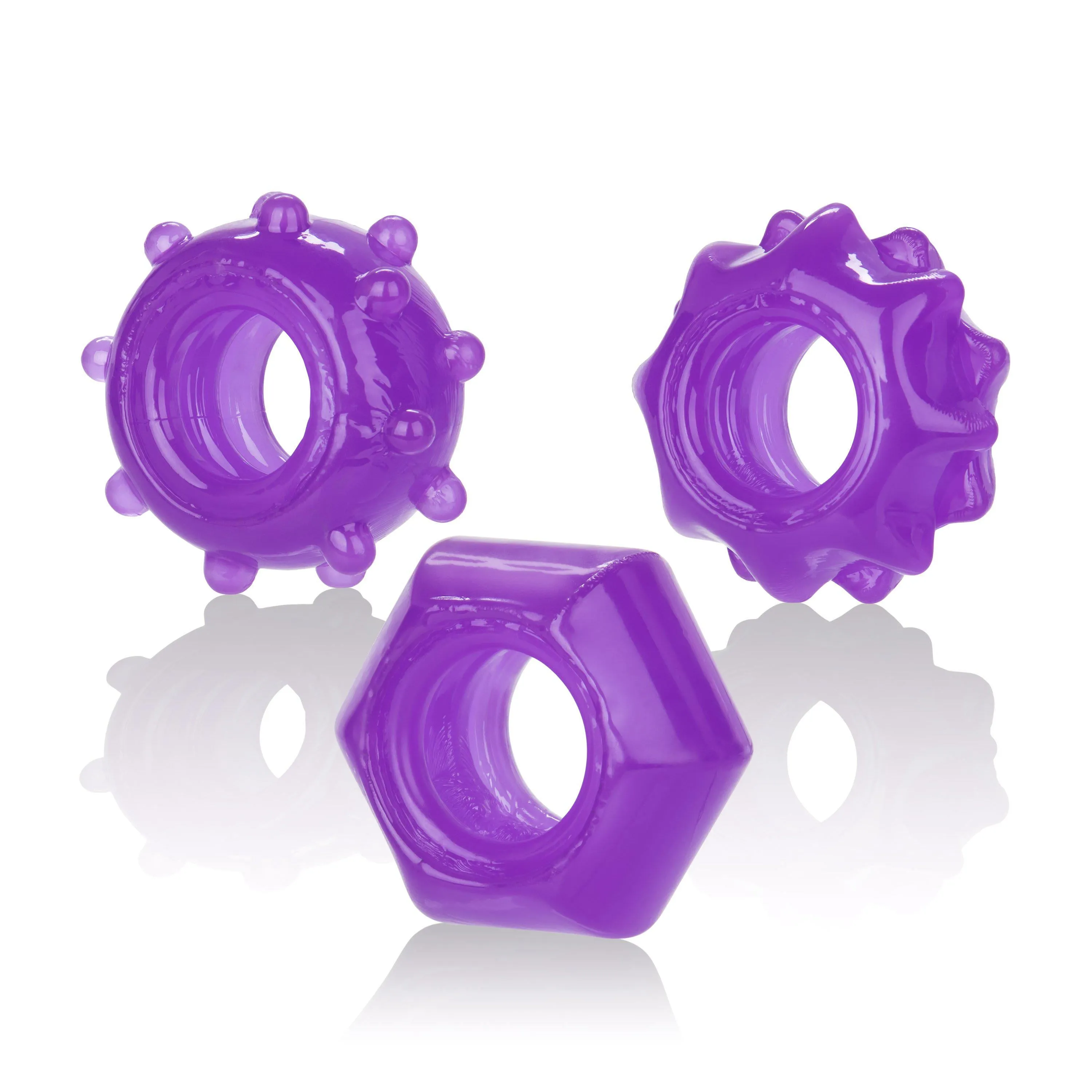 Reversible Ring Set - Purple