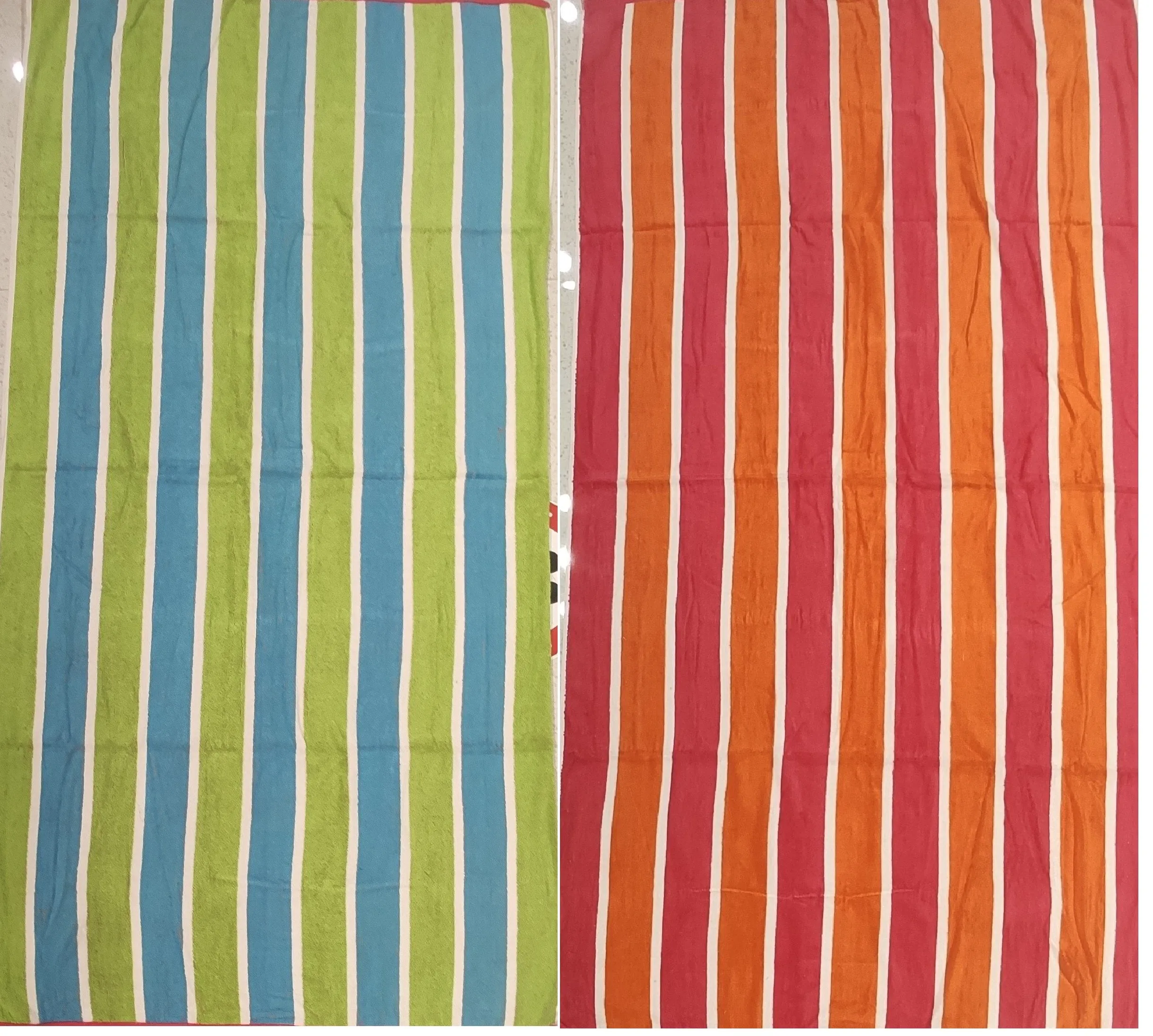 Reversible Velvet Beach Towel 95cm x 180cm