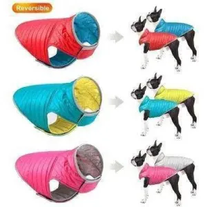 Royal Paws Reversible Waterproof Dog Vest Coat