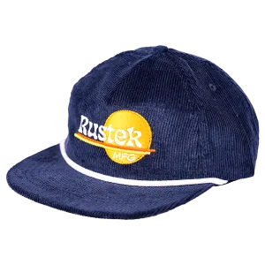 Rustek MFG Retro Hemp Corduroy Strapback | Blue