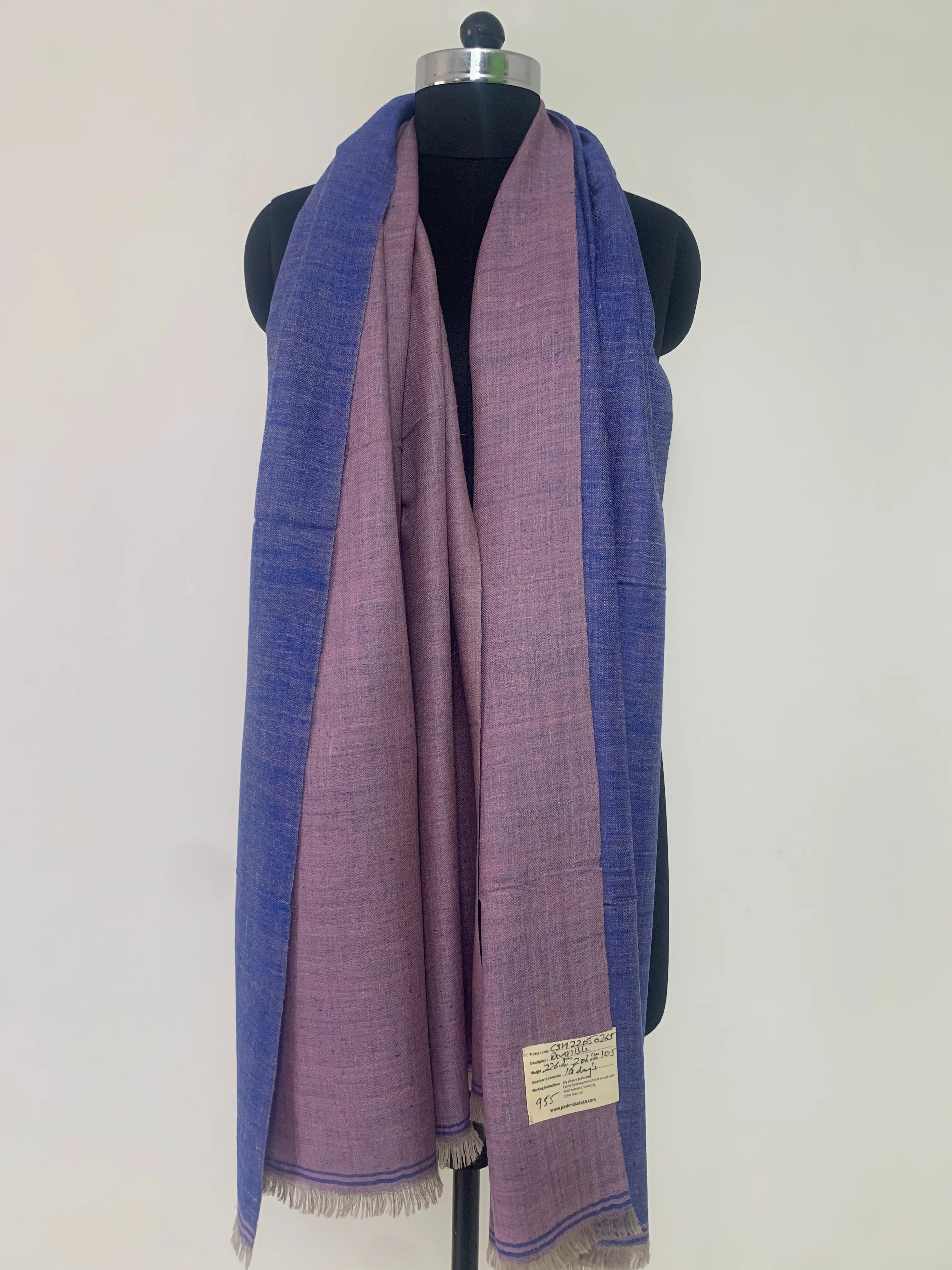 Shyra Reversible Cashmere shawl