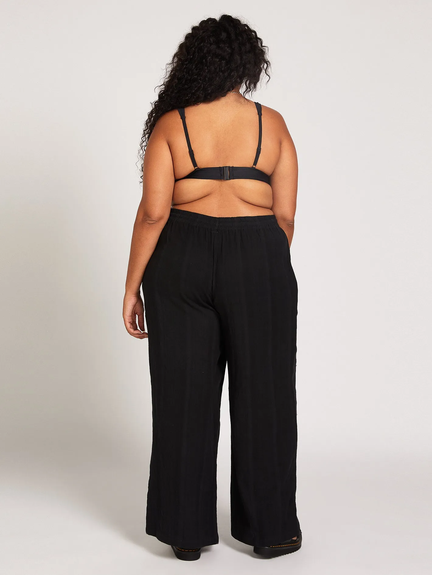 Sun Spent Pants Plus Size - Black