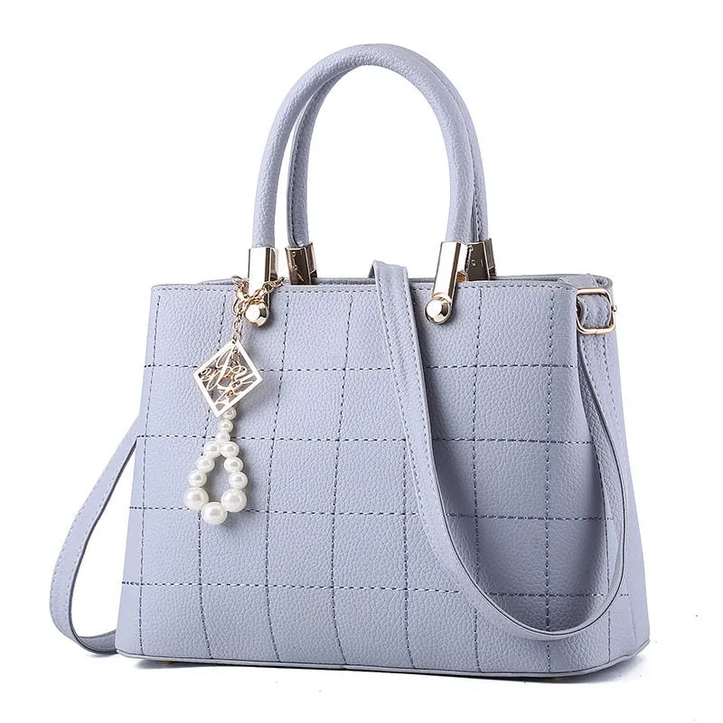 Trendy Casual Leather Handbag