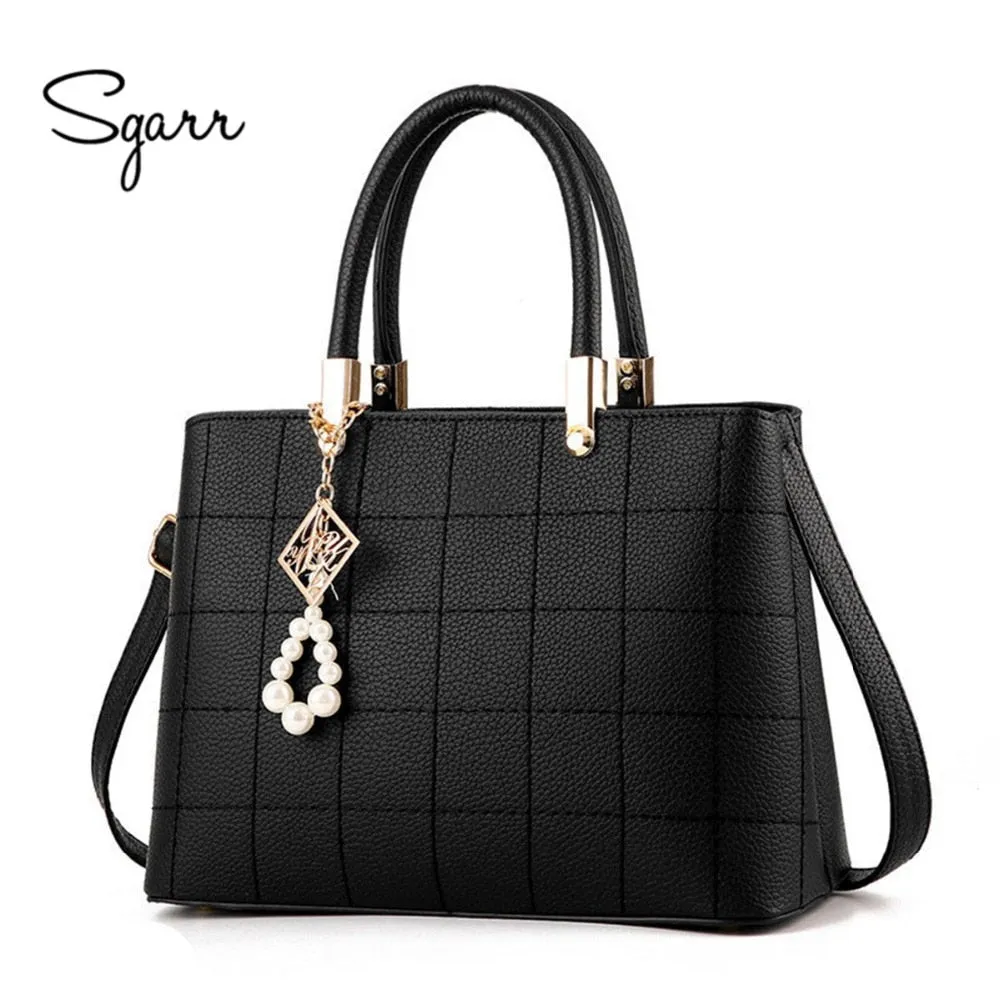 Trendy Casual Leather Handbag