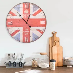 Vintage Wall Clock UK 60 cm