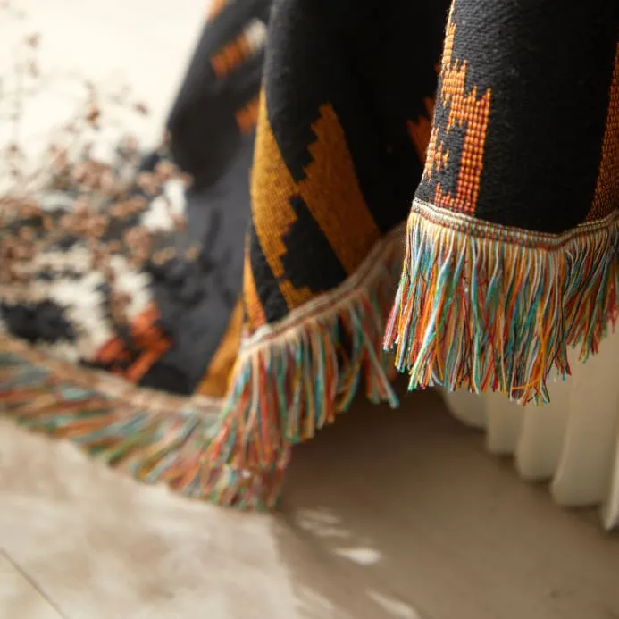 Woven Aztec Throw